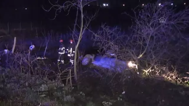Ağaca çarpan pikabın sürücüsü öldü Ağaca çarpan pikabın sürücüsü öldü