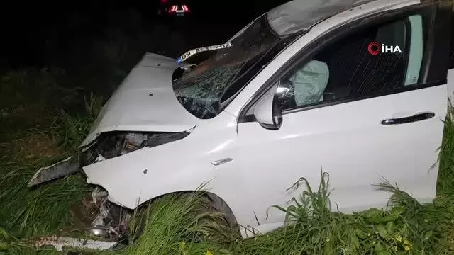 Bozdoğan'da otomobil şarampole devrildi: 1 ağır yaralı Bozdoğan'da otomobil şarampole devrildi: 1 ağır yaralı