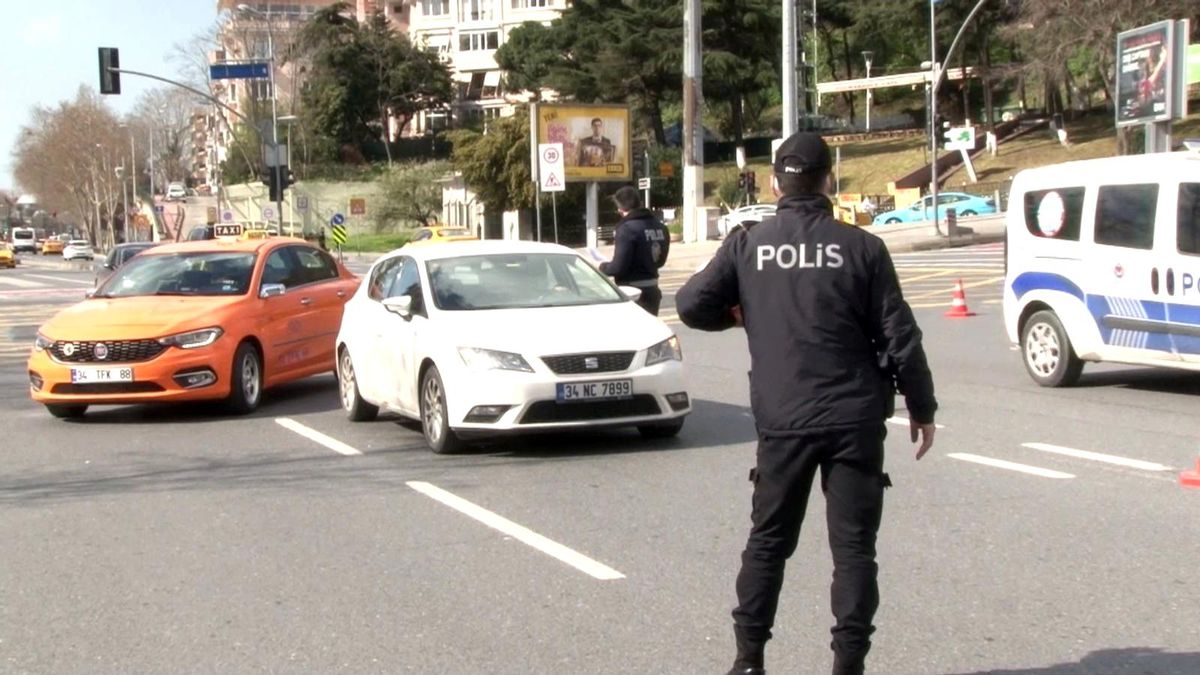 Dolmabahçe'de 'kısıtlama' denetimi