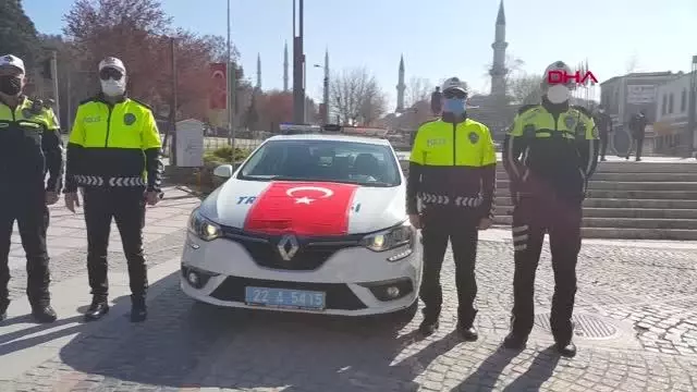 Edirne ve Tekirdağ'da Polis Haftası kutlandı