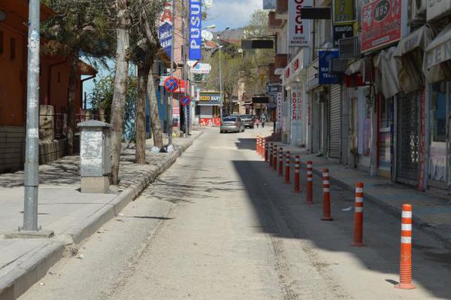 Elazığ'da kısıtlama sessizliği Elazığ'da kısıtlama sessizliği