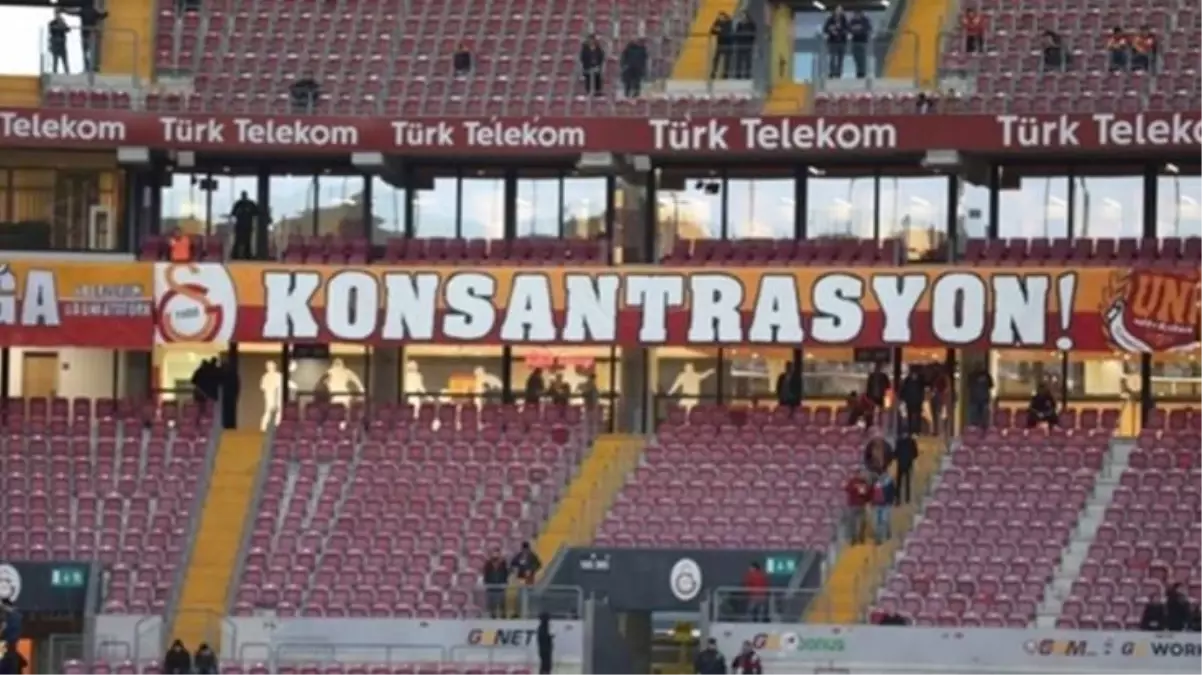 Galatasaray'dan Karagümrük maçı öncesi 'Konsantrasyon' mesajı