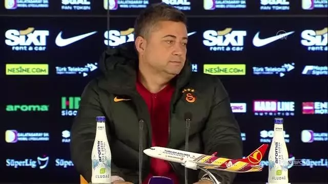 Galatasaray-Fatih Karagümrük maçının ardından - Levent Şahin Galatasaray-Fatih Karagümrük maçının ardından - Levent Şahin