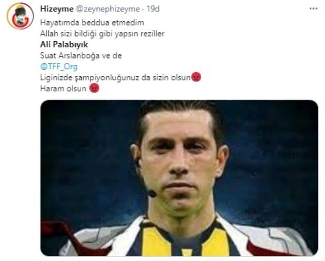Galatasaray fans heavily criticized Ali Palabıyık, referee of Karagümrük match