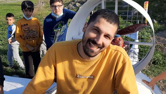 Osmaniye'de garip bir olay, hava aracı düştüğünü duyan koşup geldi