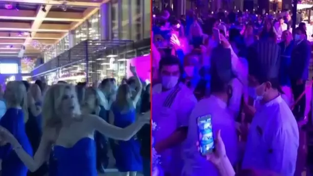 Resmen skandal! 5 yıldızlı otelde sabahlara kadar eğlenip, tüm kuralları hiçe saydılar Resmen skandal! 5 yıldızlı otelde sabahlara kadar eğlenip, tüm kuralları hiçe saydılar
