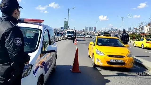Son dakika haberi... Sokak kısıtlamasında denetimler sürüyor Son dakika haberi... Sokak kısıtlamasında denetimler sürüyor