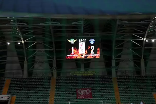 TFF 1.Lig: Akhisarpor: 2 Adana Demirspor: 3 TFF 1.Lig: Akhisarpor: 2 Adana Demirspor: 3
