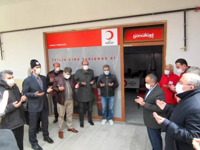 AFYONKARAHİSAR - Sandıklı'da Türk Kızılay Şubesi açıldı AFYONKARAHİSAR - Sandıklı'da Türk Kızılay Şubesi açıldı