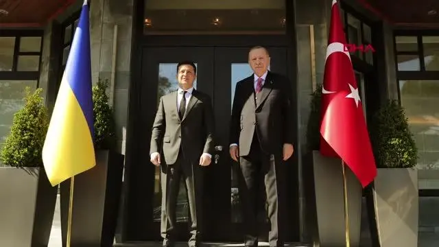 UKRAYNA DEVLET BAŞKANI HUBER KÖŞKÜ'NDE