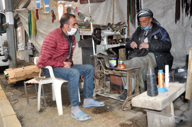 - Ayakkabı tamircisi Abdurrahman amca, yer konusunda yardım istedi