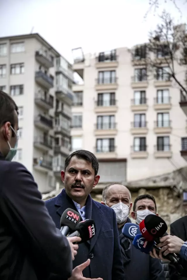 Son dakika haberleri | Bakan Kurum: Yapılan kontrolsüz kazı sebebiyle Açelya Apartmanı ve etrafındaki apartmanlar şuan için risk altında