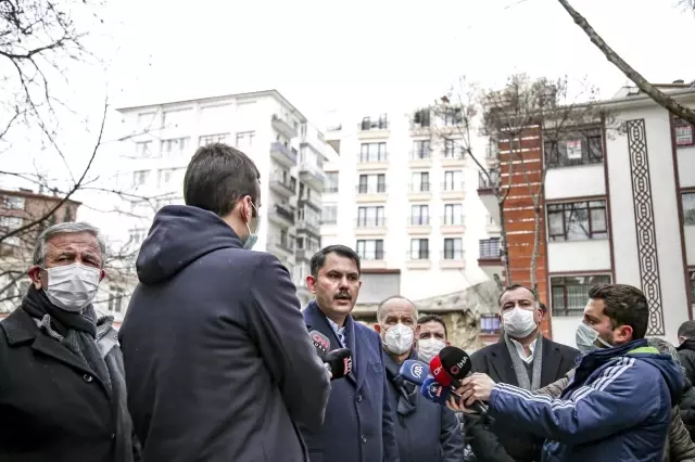Son dakika haberleri | Bakan Kurum: Yapılan kontrolsüz kazı sebebiyle Açelya Apartmanı ve etrafındaki apartmanlar şuan için risk altında