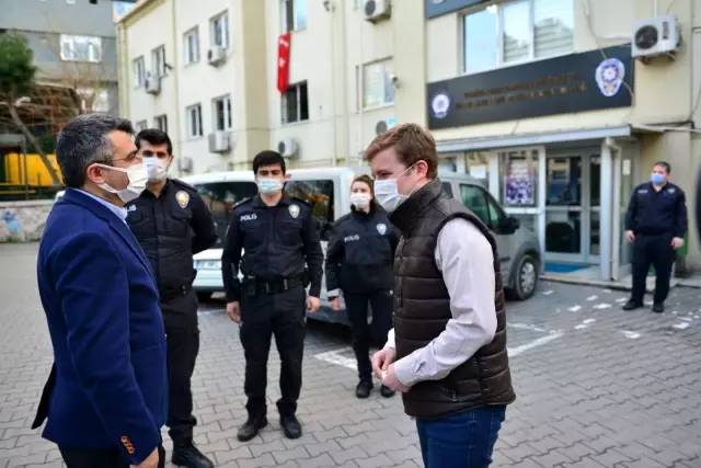 Başkan Yılmaz'dan sürpriz ziyaret Başkan Yılmaz'dan sürpriz ziyaret