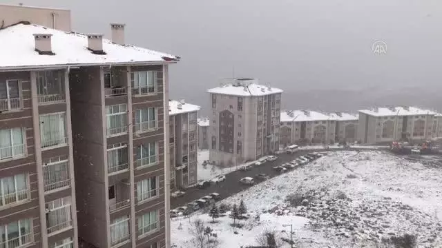 Başkente nisan ayında kar yağdı Başkente nisan ayında kar yağdı