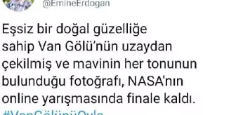 Medya: Son dakika haberi | Emine Erdoğan Van Gölü için oy kullandı, destek için paylaşım yaptı Medya: Son dakika haberi | Emine Erdoğan Van Gölü için oy kullandı, destek için paylaşım yaptı