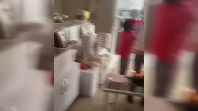 Kavga ihbarına giden polise pastalı sürpriz Kavga ihbarına giden polise pastalı sürpriz