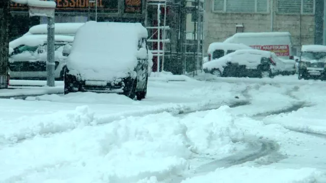 Kayseri'de nisan karı kışı aratmadı Kayseri'de nisan karı kışı aratmadı