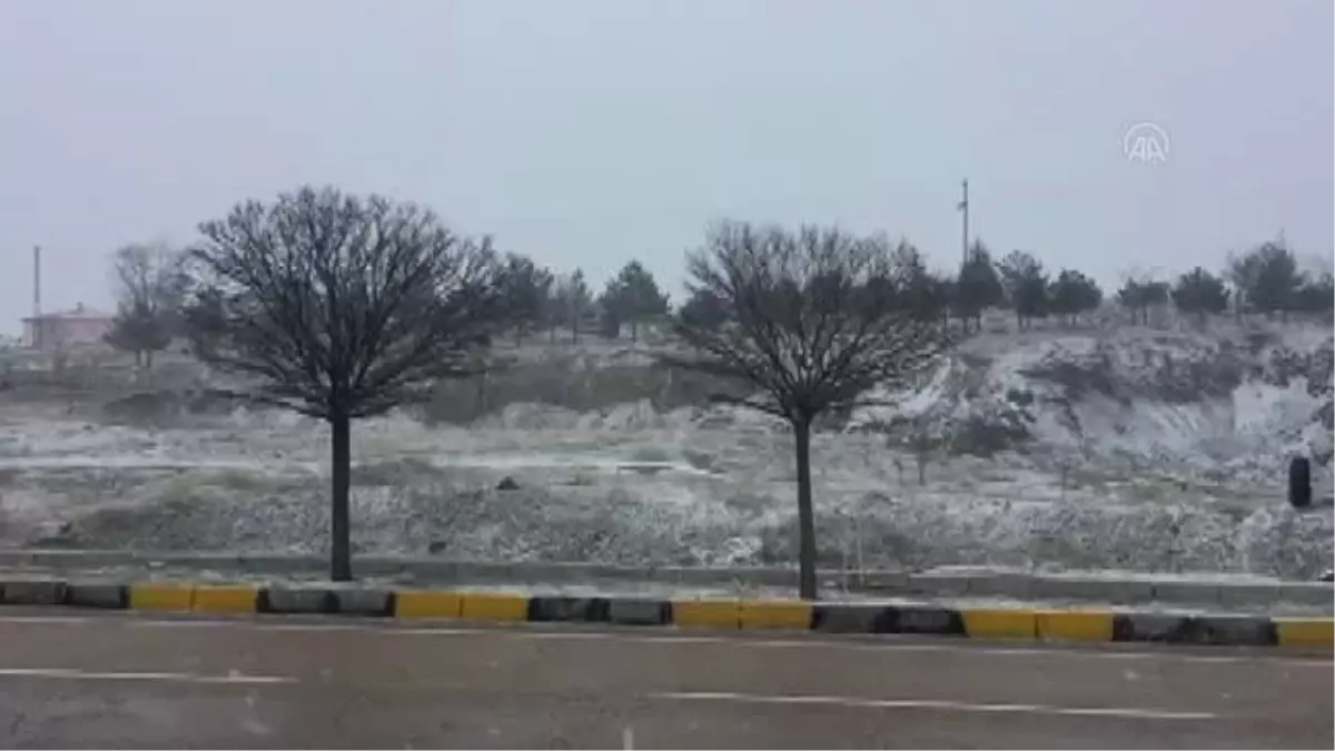 KIRIKKALE - Keskin'de kar yağışı etkili oluyor