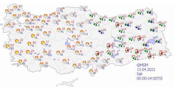 Meteoroloji gün verip uyardı! Şemsiyeleri hazırlayın, kuvvetli yağış geliyor