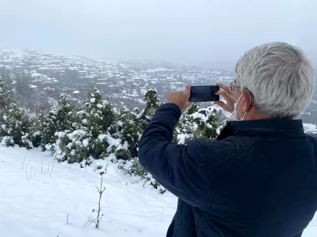 25 yıl sonra kar sürprizi ile uyandılar 25 yıl sonra kar sürprizi ile uyandılar