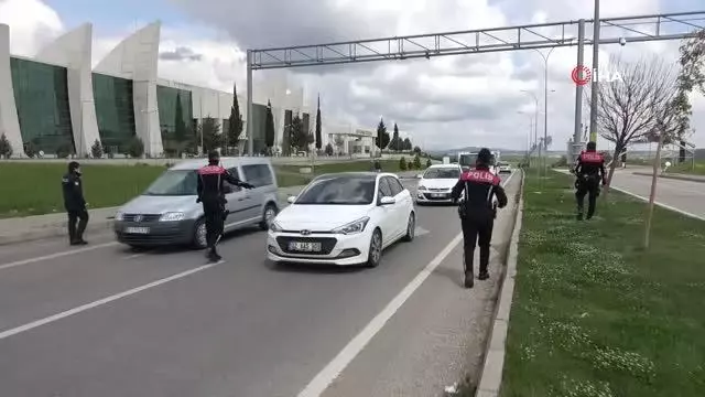 Adıyaman'da hareketli dakikalar...Dur ihtarına uymayan silahlı şahıs polis ekiplerini alarma geçti