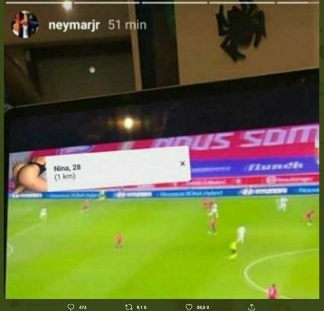 Neymar, watching a match from the illegal broadcasting site, took the collar, became a mockery in the world