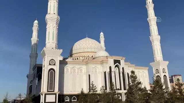 Son dakika haberi: NUR SULTAN - Kazakistan'ın en büyük camisinde Kovid-19 nedeniyle teravih namazı kılınmayacak Son dakika haberi: NUR SULTAN - Kazakistan'ın en büyük camisinde Kovid-19 nedeniyle teravih namazı kılınmayacak