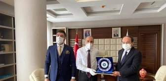 Rektör Bülent Çakmak, Bakan Yardımcısı Yavilioğlu'nun konuğu oldu