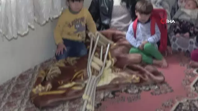 Savaşın izini vücudunda taşıyor Savaşın izini vücudunda taşıyor