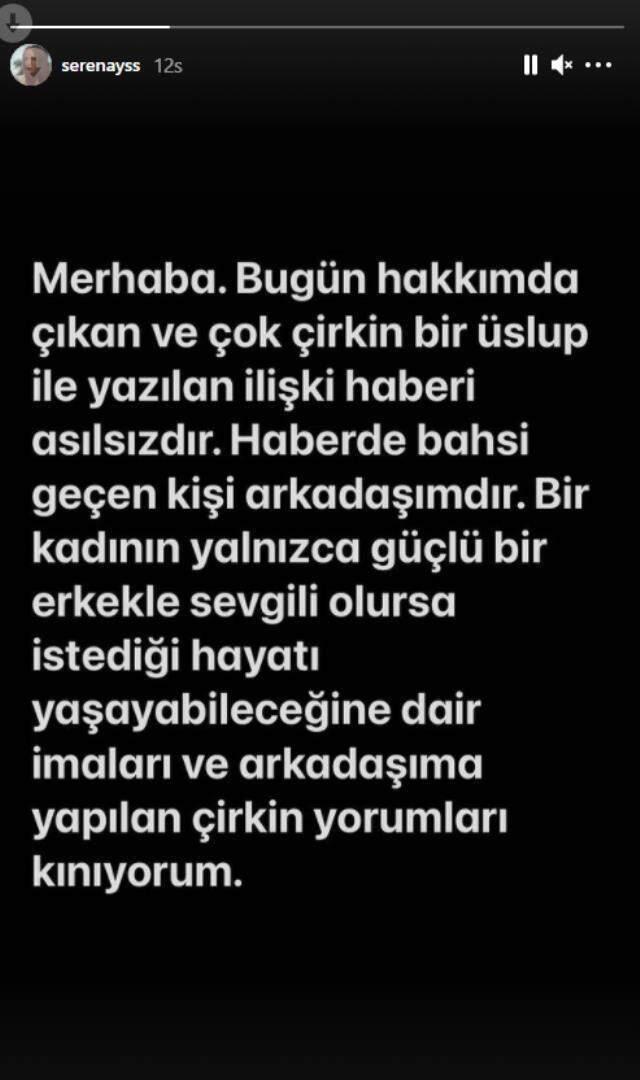 Serenay Sarıkaya ile Haldun Demirhisar'ın aşk yaşadığı iddiası