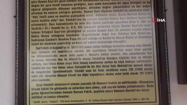 Şeyh Edebali Türbesi'nde Ramazan hazırlıkları tamam