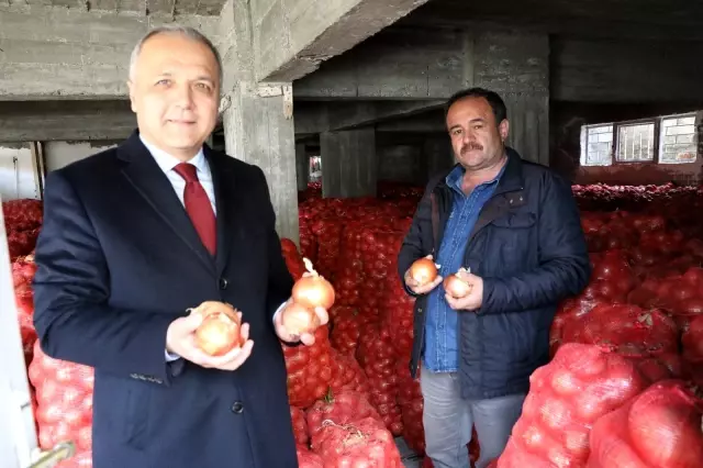 Soğan üreticilerinden Cumhurbaşkanı'na teşekkür Soğan üreticilerinden Cumhurbaşkanı'na teşekkür