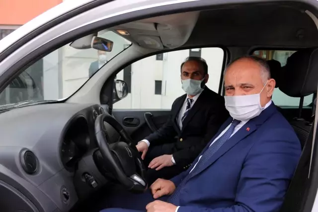 Yahyalı İlçe Sağlık Müdürlüğü'ne araç hibe edildi Yahyalı İlçe Sağlık Müdürlüğü'ne araç hibe edildi