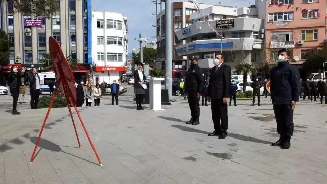 Atatürk'ün Burhaniye'ye gelişinin 87.yılı törenlerle kutlandı Atatürk'ün Burhaniye'ye gelişinin 87.yılı törenlerle kutlandı