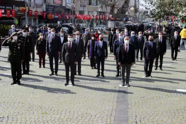 Atatürk'ün Edremit'e gelişinin 87. Yılı tören ile kutlandı Atatürk'ün Edremit'e gelişinin 87. Yılı tören ile kutlandı