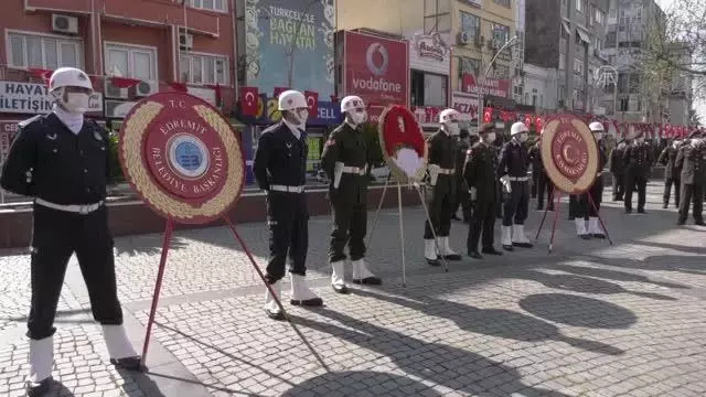BALIKESİR - Atatürk'ün Edremit ve Ayvalık'a gelişinin 87. yılı törenlerle kutlandı (2) BALIKESİR - Atatürk'ün Edremit ve Ayvalık'a gelişinin 87. yılı törenlerle kutlandı (2)