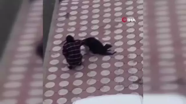 Batman'da duygulandıran hareket...Üşüyen köpeğin üzerine montunu örttü Batman'da duygulandıran hareket...Üşüyen köpeğin üzerine montunu örttü