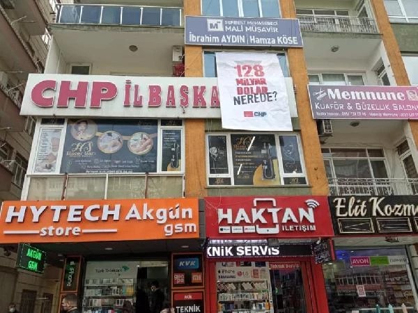 CHP Kahramanmaraş il ve ilçe başkanı emniyette ifade verdi