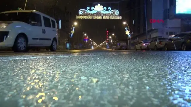 Erzurum'a nisan karı Erzurum'a nisan karı