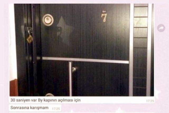 Eski sevgilisi kapıya bıçakla dayanıp, '30 saniyen var, sonrasına karışmam' diye mesaj attı