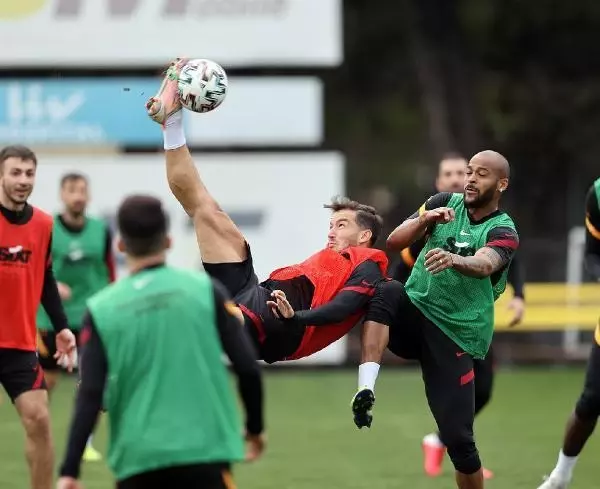Galatasaray, Göztepe maçının hazırlıklarını sürdürdü Galatasaray, Göztepe maçının hazırlıklarını sürdürdü