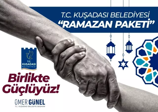 Kuşadası Belediyesi'nden 4 bin aileye Ramazan yardımı Kuşadası Belediyesi'nden 4 bin aileye Ramazan yardımı