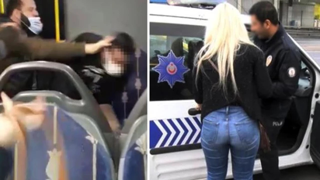 Metrobüste genç kadına taciz! Yolcular şüpheliyi yakalayıp polise teslim etti