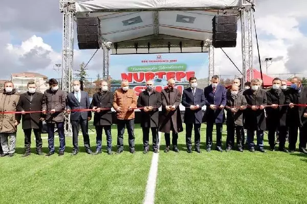İSTANBUL-Nurtepe Stadı FİFA Standartlarında yenilendi İSTANBUL-Nurtepe Stadı FİFA Standartlarında yenilendi