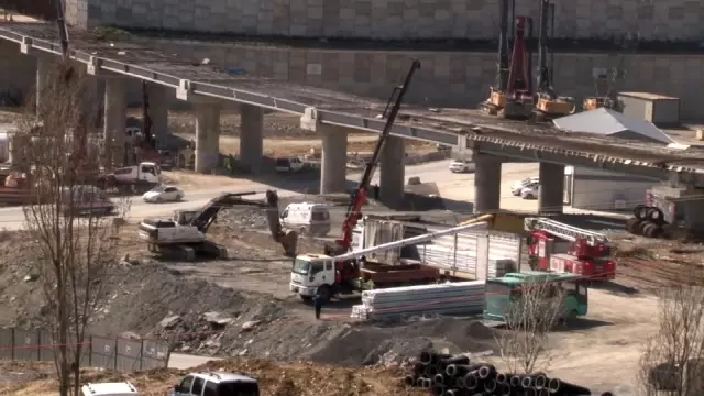 Başakşehir - Kayaşehir metro şantiyesinde kaza: 4 yaralı Başakşehir - Kayaşehir metro şantiyesinde kaza: 4 yaralı