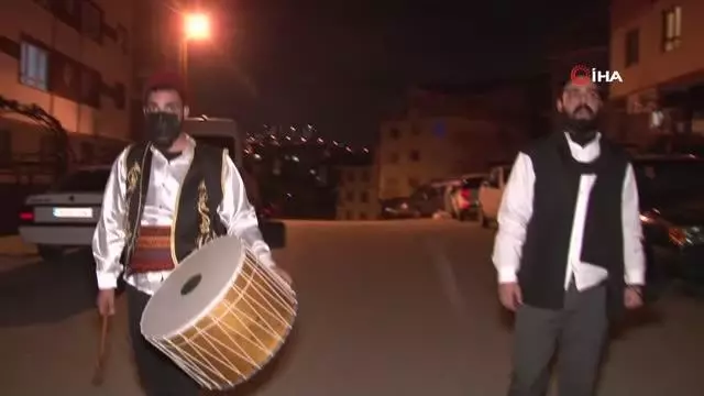 Başkentliler sahura ilahi ile uyanıyor Başkentliler sahura ilahi ile uyanıyor