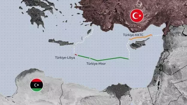Doğu Akdeniz: Yunanistan ve Libya, deniz yetki alanlarının belirlenmesi için müzakerelere başlayacak Doğu Akdeniz: Yunanistan ve Libya, deniz yetki alanlarının belirlenmesi için müzakerelere başlayacak