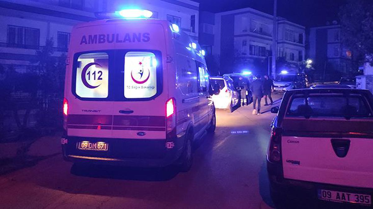 Eline aldığı tağra ile hem sevgilisini hem de arkadaşını yaraladı