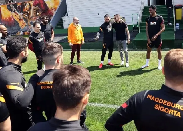 Galatasaray'da Göztepe hazırlıkları devam etti Galatasaray'da Göztepe hazırlıkları devam etti